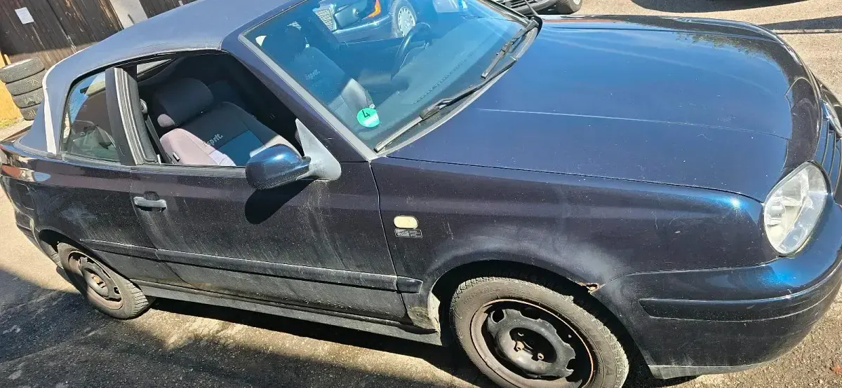 Używany VW Golf 2000 Niebieski Kabriolet