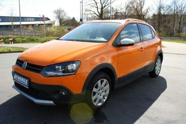 Gebraucht VW Polo Cross 86 PS (63 kW) 2010 Orange Kleinwagen