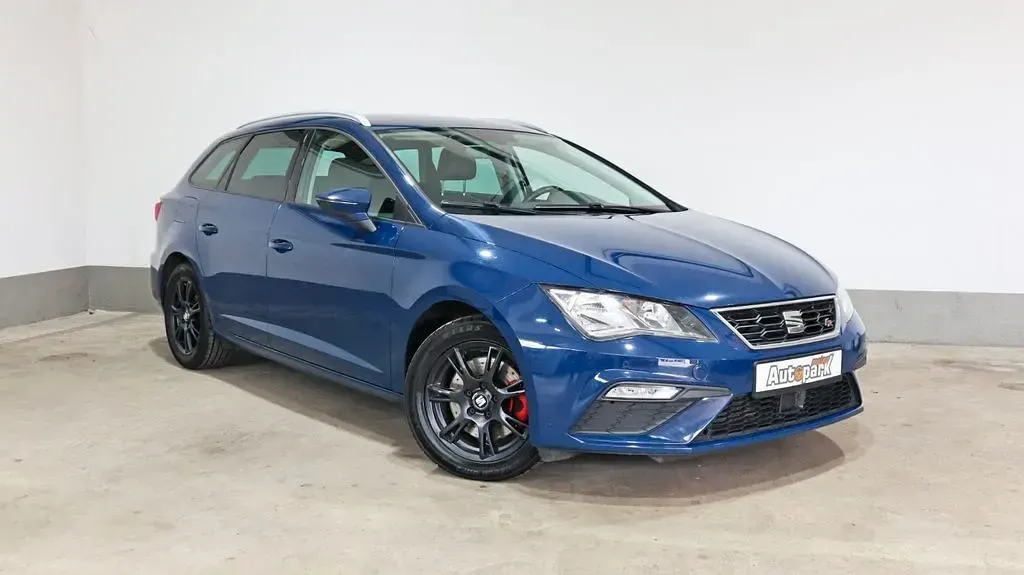 Brugt Seat Leon FR 179 HK (131 kW) 2018 Blå Sedan