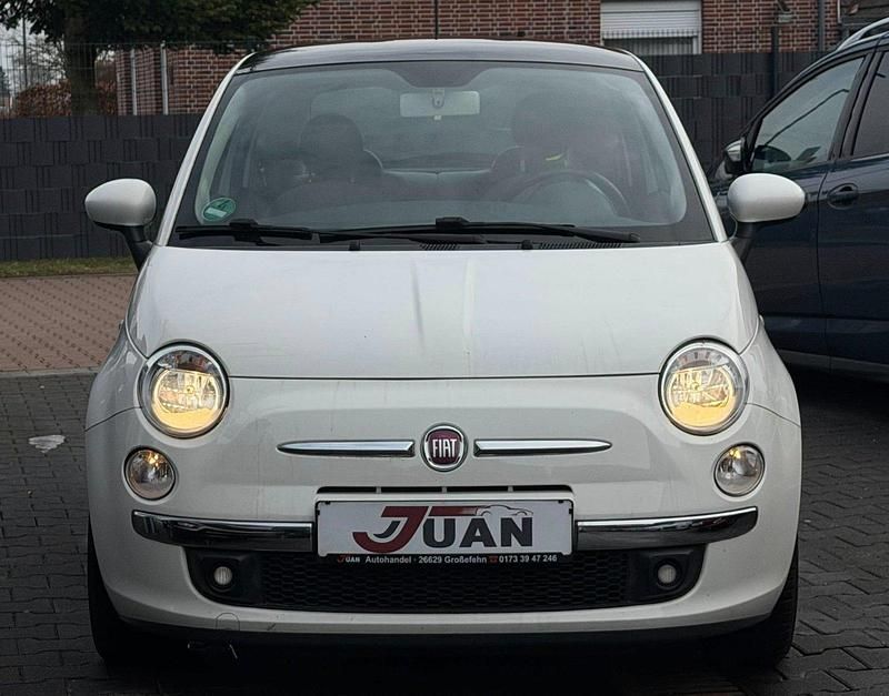 Gebraucht Fiat 500 Lounge 69 PS (50 kW) 2012 Weiß Kleinwagen