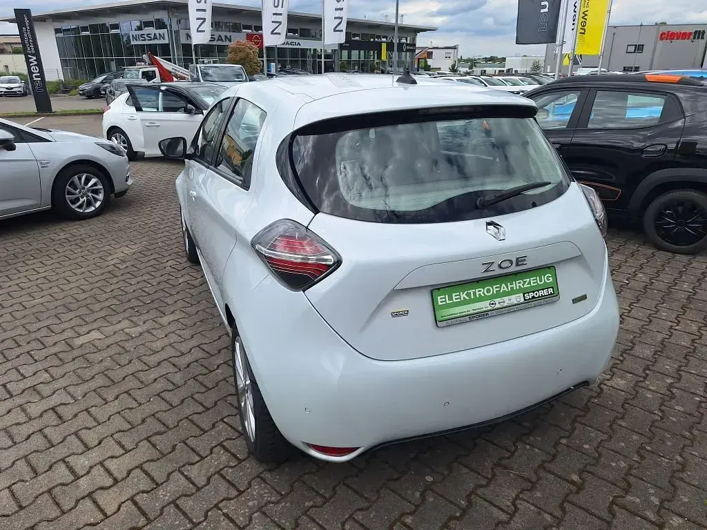 Usata Renault Zoe Experience 100 kW (136 CV) 2020 Bianco Utilitaria