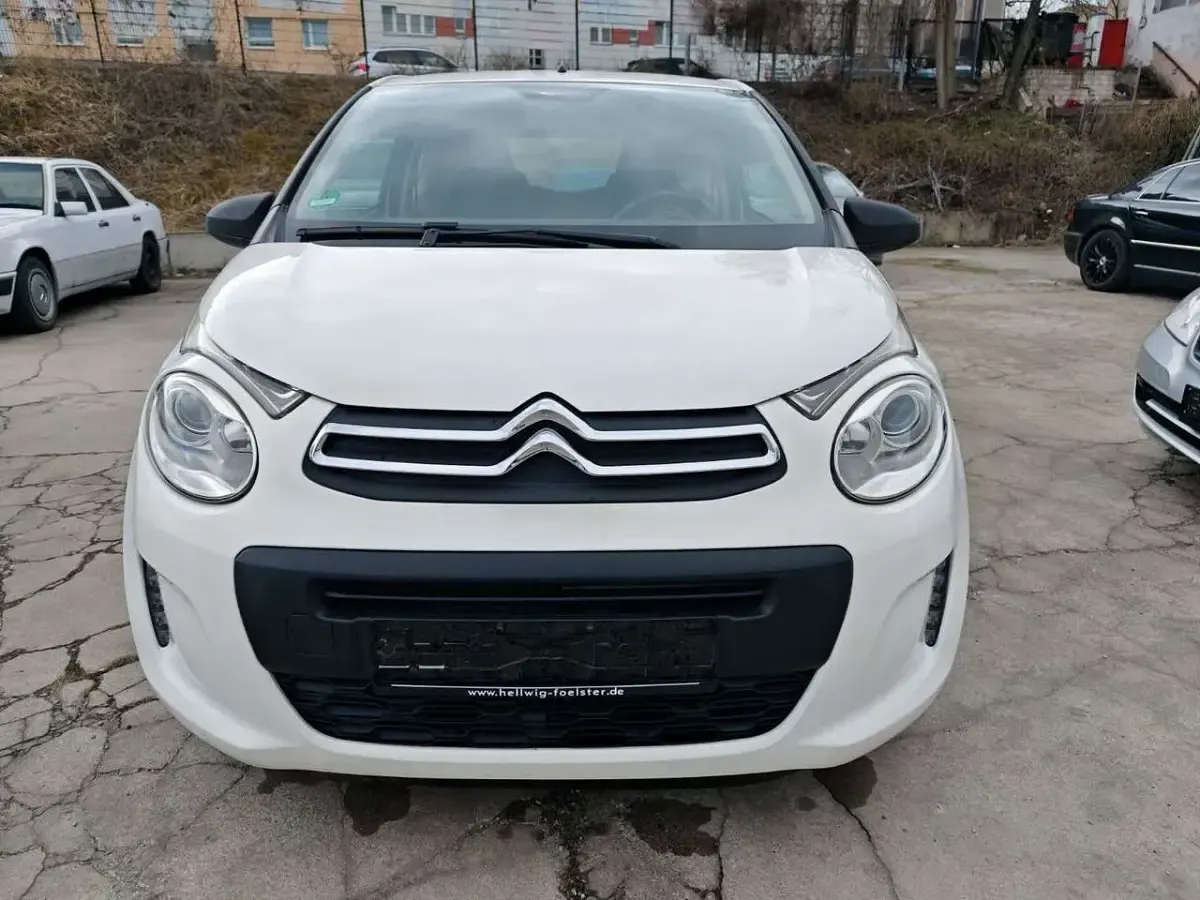 Brugt Citroën C1 Live 72 HK (52 kW) 2018 Hvid Hatchback