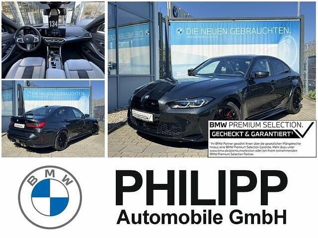 Schwarz Gebraucht 2024 BMW M3 Competition Edition Limousine | 82.920 € (Fairer Preis) - Bild 1/2