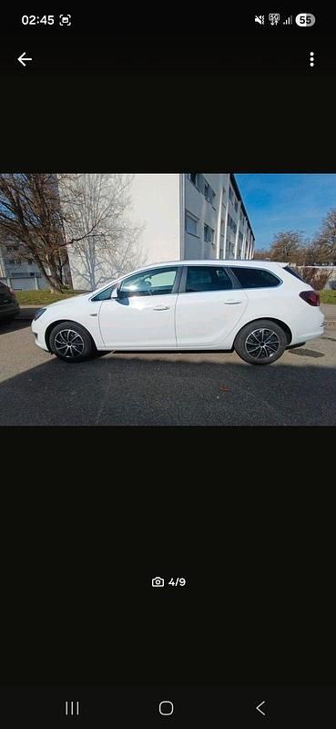 Gebraucht Opel Astra 110 PS (80 kW) 2014 Weiß Kombi