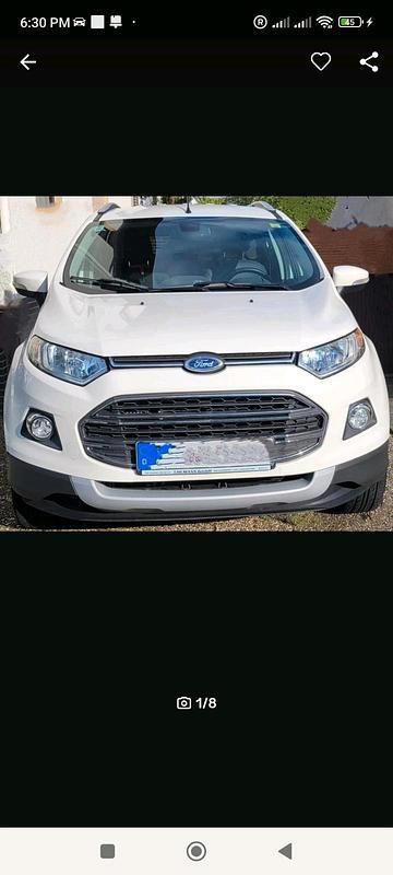 Weiß Gebraucht 2016 Ford Ecosport SUV | 6.500 € (Superpreis) - Bild 1/4