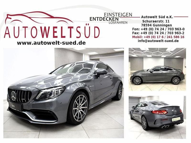 Selenitgrau metallic Gebraucht 2022 Mercedes C63 AMG AMG Coupé | 54.900 € (Superpreis) - Bild 1/4