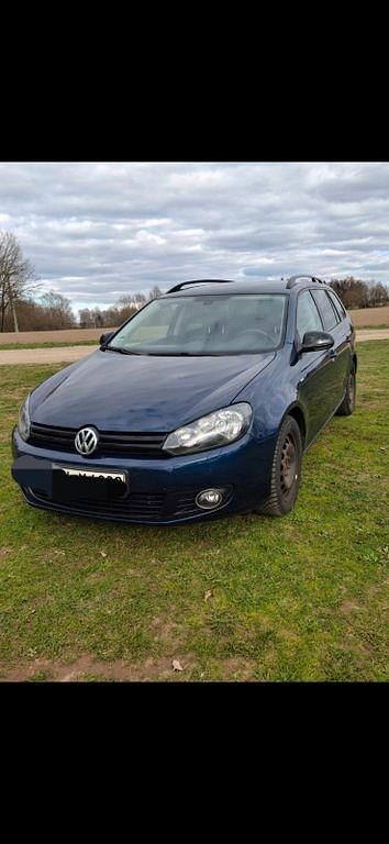 Blau Gebraucht 2012 VW Golf VII Match Kombi | 2.600 € (Superpreis) - Bild 1/4