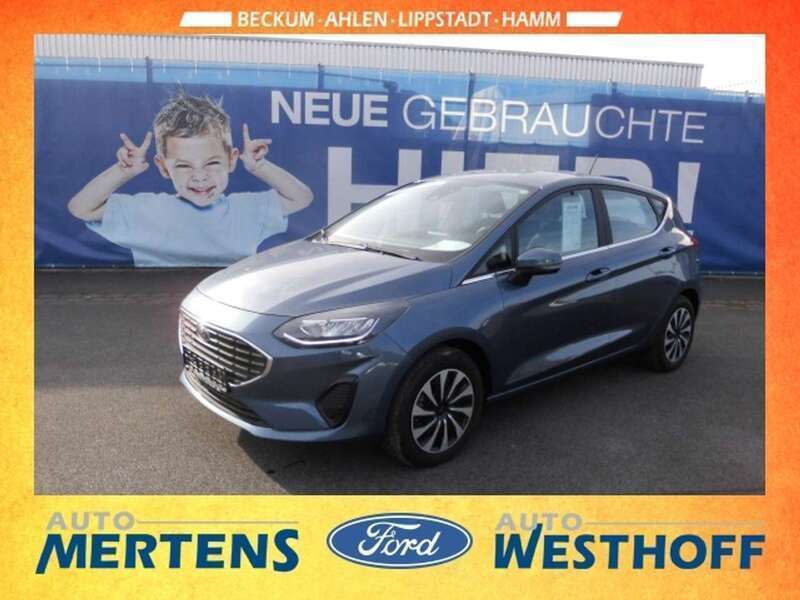Chromablau metallic Gebraucht 2023 Ford Fiesta Ambiente Kleinwagen | 21.990 € (Teuer) - Bild 1/4