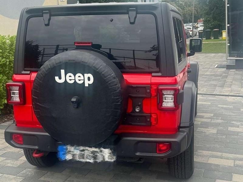 Rot Gebraucht 2021 Jeep Wrangler Rubicon SUV | 43.500 € (Superpreis) - Bild 1/4