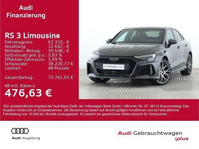 Grau Gebraucht 2024 Audi RS3 Ambiente Kleinwagen | 63.310 € (Fairer Preis) - Bild 1/4