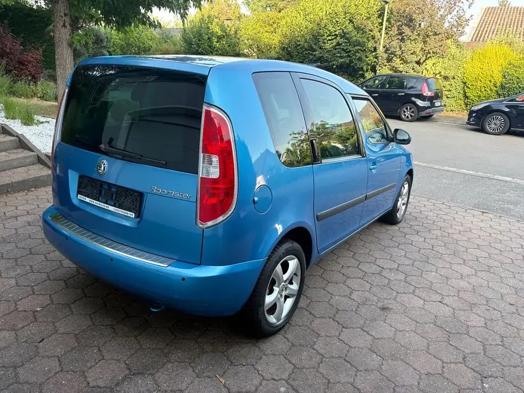 Gebraucht Skoda Roomster Style 105 PS (77 kW) 2007 Blau Van / Kleinbus