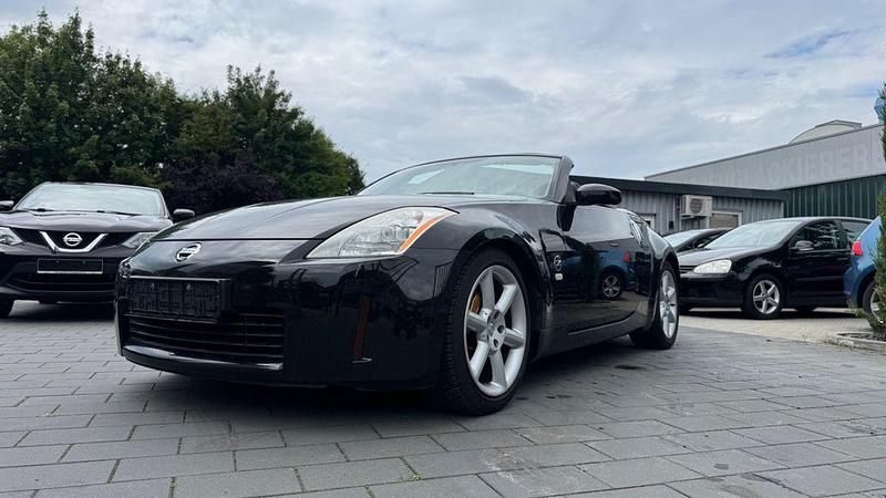 Schwarz Gebraucht 2005 Nissan 350Z Pack Cabrio | 16.950 € (Fairer Preis) - Bild 1/4