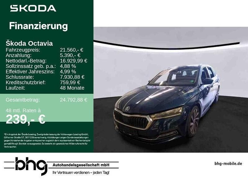 Blau Gebraucht 2022 Skoda Octavia Style Kombi | 21.560 € (Fairer Preis) - Bild 1/4