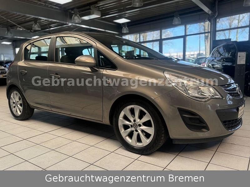 Gebraucht Opel Corsa Active 87 PS (63 kW) 2014 Grau Kleinwagen