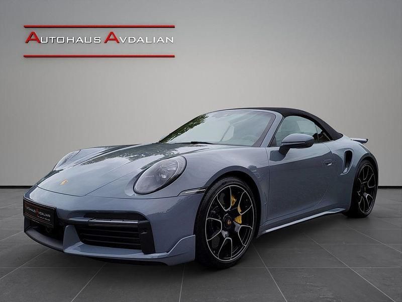 Grau Gebraucht 2023 Porsche 911 Turbo Cabriolet Cabrio | 219.990 € (Teuer) - Bild 1/4
