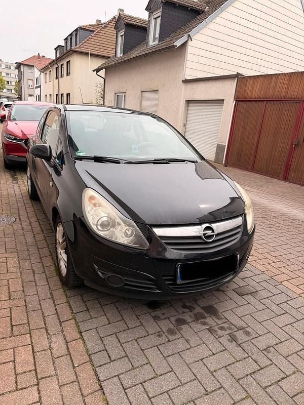 Gebraucht Opel Corsa 80 PS (58 kW) 2008 Schwarz Kleinwagen