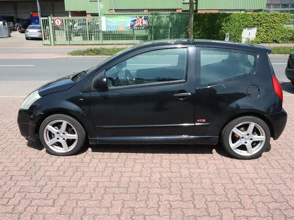 Gebraucht Citroën C2 122 PS (89 kW) 2005 Schwarz Kleinwagen