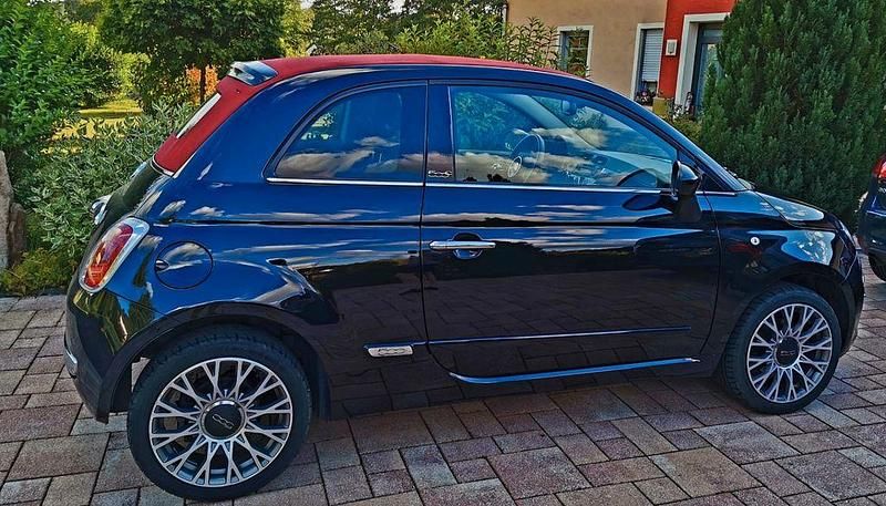 Gebraucht Fiat 500C Lounge 101 PS (74 kW) 2011 Schwarz Cabrio