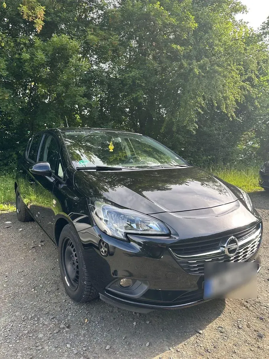 Gebraucht Opel Corsa Edition 101 PS (74 kW) 2018 Schwarz Kleinwagen