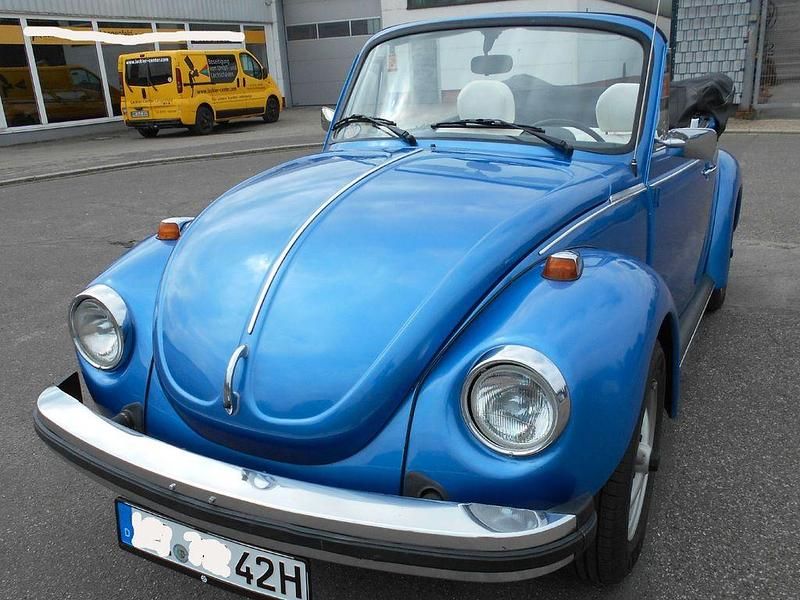 Blau Gebraucht 1978 VW Käfer Cabrio | 19.500 € - Bild 1/4