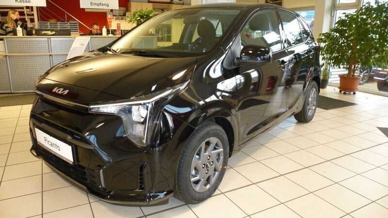 Schwarz Neu 2025 Kia Picanto Vision Kleinwagen | 16.900 € (Fairer Preis) - Bild 1/4