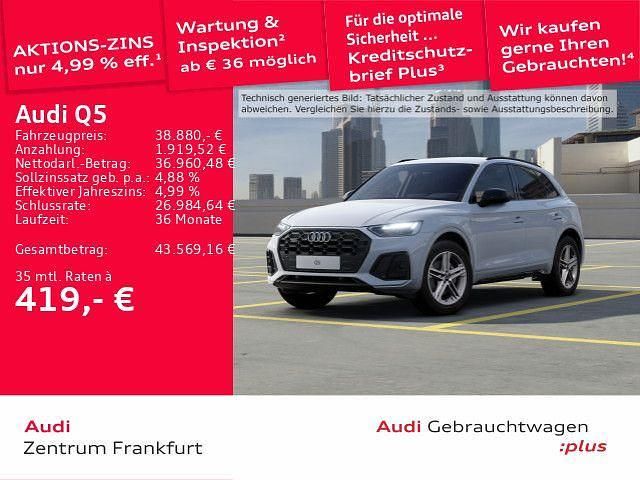 Weiß Gebraucht 2022 Audi Q5 S-Line SUV | 38.880 € (Fairer Preis) - Bild 1/3