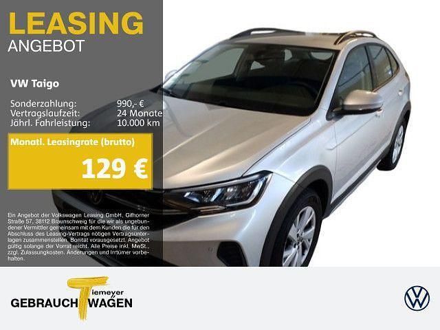 Silber Gebraucht 2024 VW Taigo Life SUV | 19.910 € (Fairer Preis) - Bild 1/4