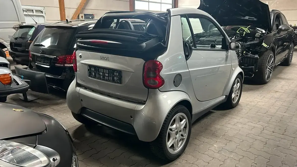Gebraucht Smart ForTwo Cabrio 61 PS (44 kW) 2005 Silber Cabrio