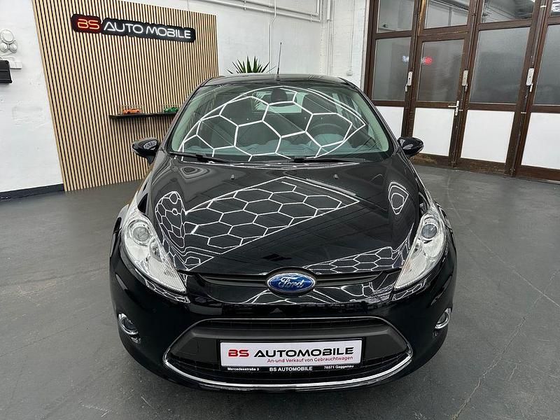 Gebraucht Ford Fiesta Titanium 82 PS (60 kW) 2009 Schwarz Kleinwagen