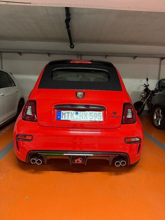 Rot Gebraucht 2019 Abarth 595C Competizione Cabrio | 21.500 € (Fairer Preis) - Bild 1/4