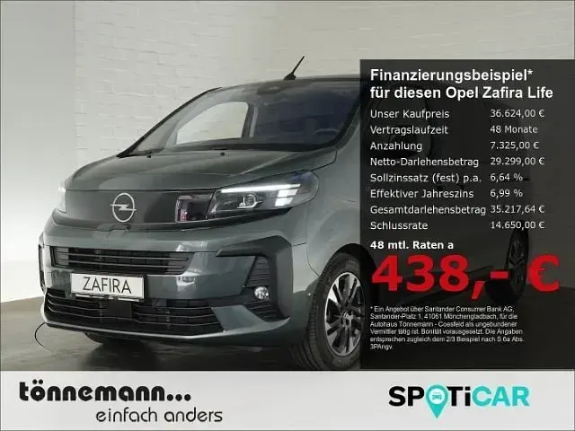 Gebraucht Opel Zafira Life Edition 179 PS (131 kW) 2026 Van / Kleinbus