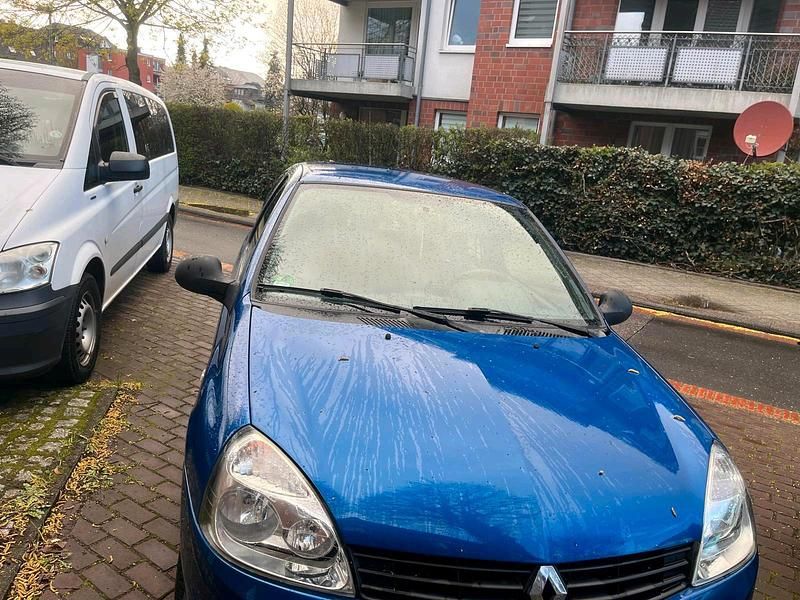 Gebraucht Renault Clio II 58 PS (42 kW) 2011 Blau Kleinwagen