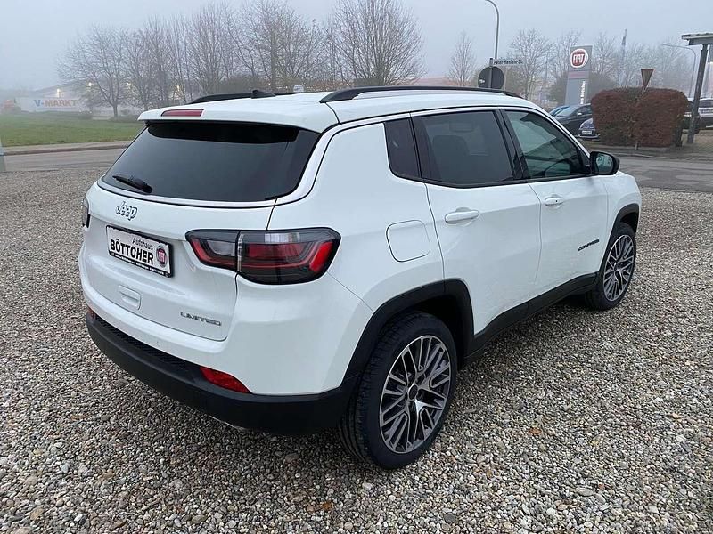 Gebraucht Jeep Compass Limited 150 PS (110 kW) 2021 Alpine white (vr296) SUV