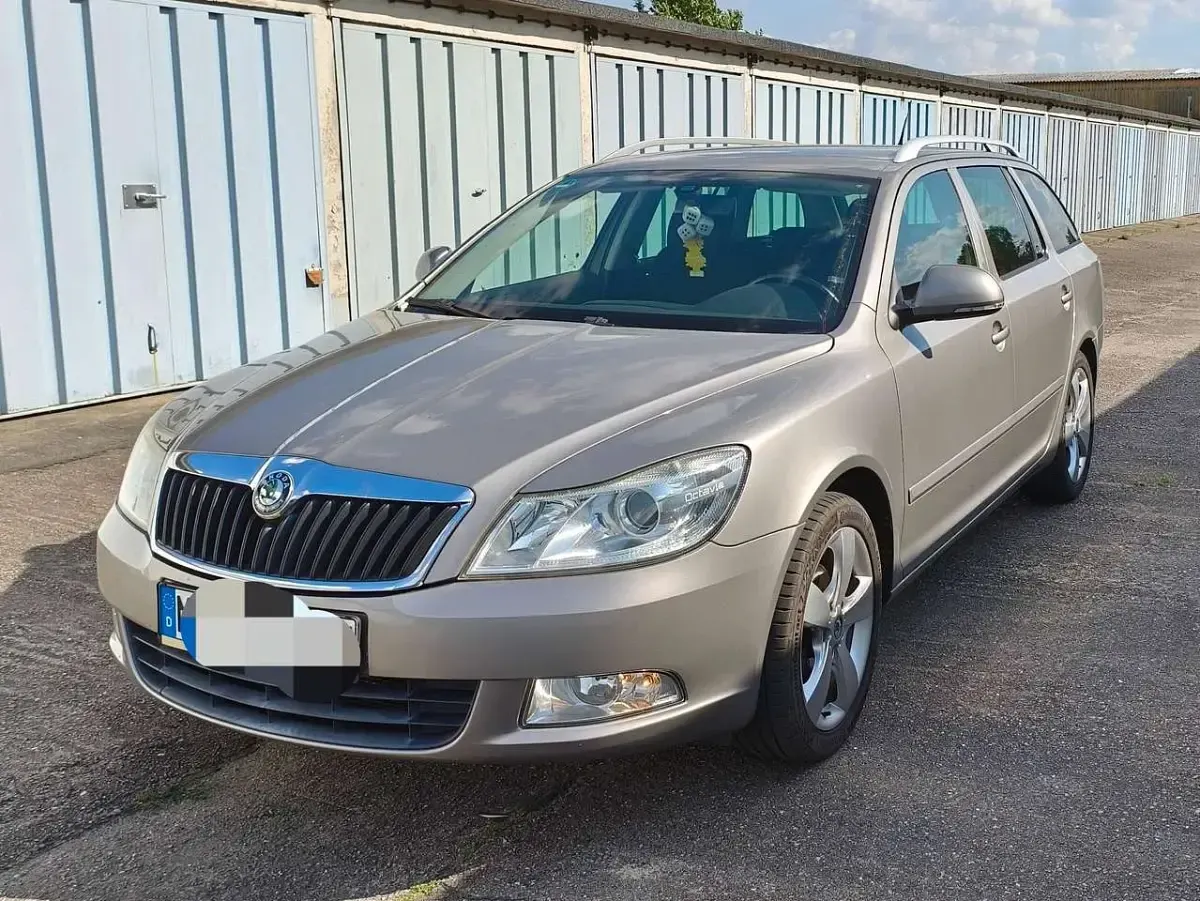 Gebraucht Skoda Octavia Ambiente 160 PS (117 kW) 2009 Beige Kombi