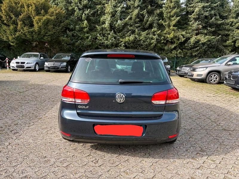 Gebraucht VW Golf VI Trendline 80 PS (58 kW) 2010 Blau Kleinwagen