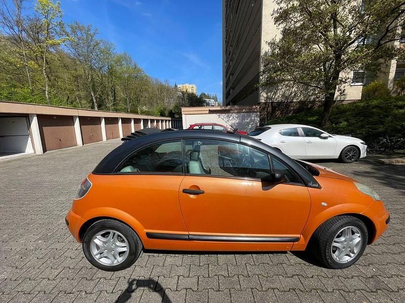 Second-hand Citroën C3 73 CP (53 kW) 2004 Portocaliu Cabrio
