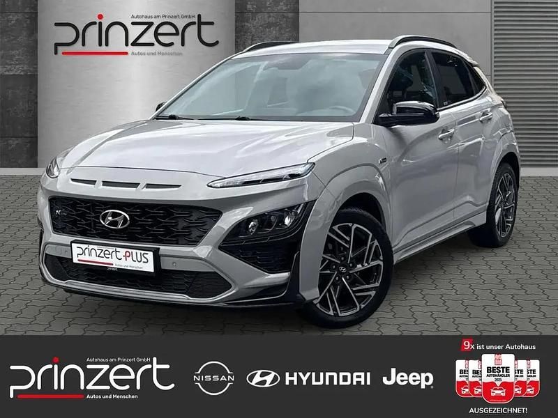 Cyber grey / met Gebraucht 2021 Hyundai Kona N Line SUV | 18.970 € (Fairer Preis) - Bild 1/1