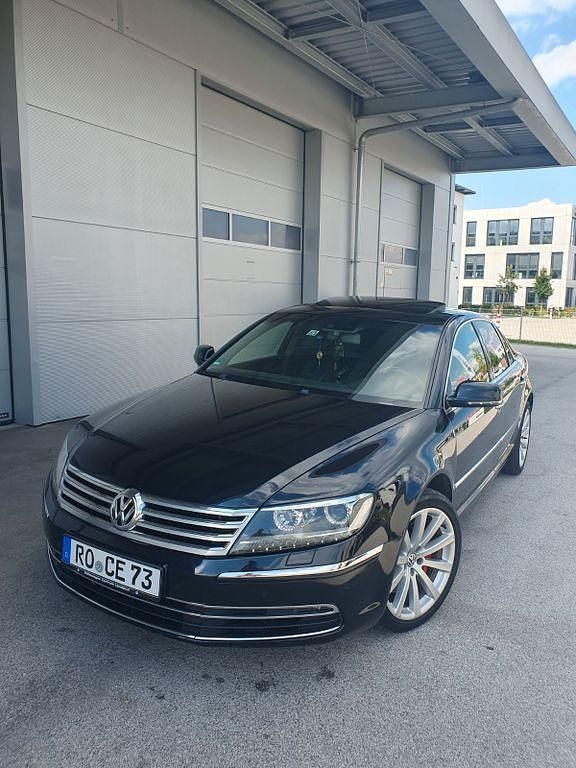 Schwarz Gebraucht 2014 VW Phaeton Limousine | 9.999 € (Superpreis) - Bild 1/4