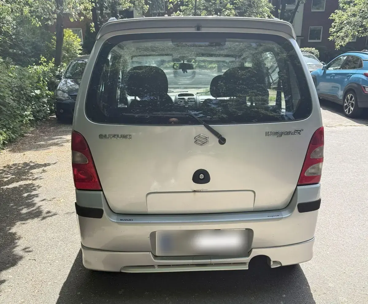 Gebraucht Suzuki Wagon R+ GL 76 PS (55 kW) 2002 Silber Van / Kleinbus