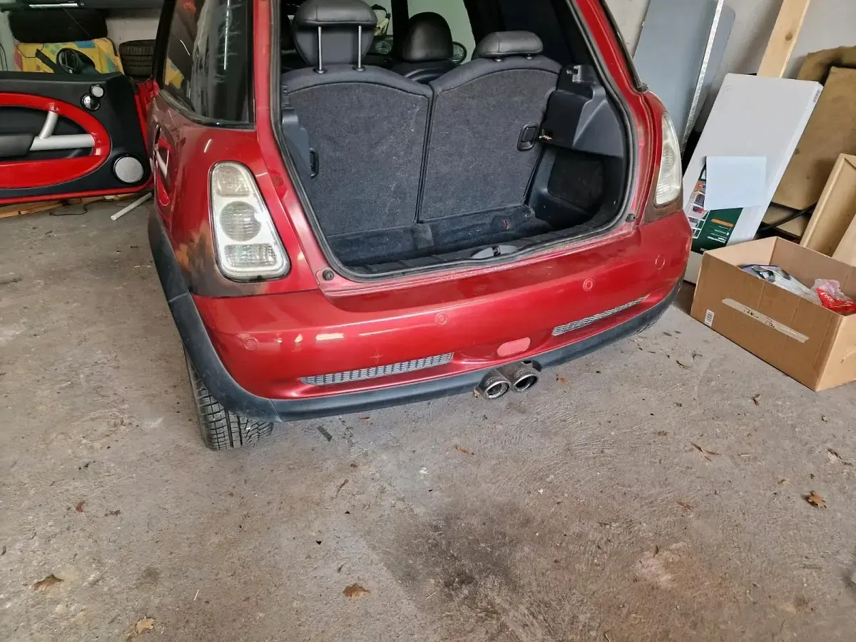Usata Mini John Cooper Works 211 CV (155 kW) 2005 Rosso Utilitaria