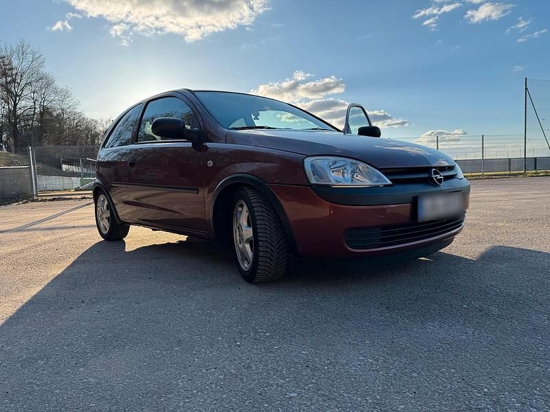 Gebraucht Opel Corsa 75 PS (55 kW) 2001 Rot Kleinwagen
