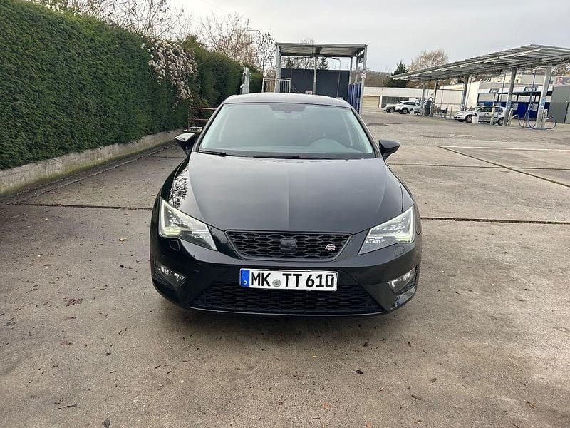Schwarz Gebraucht 2014 Seat Leon FR Limousine | 7.250 € (Superpreis) - Bild 1/4