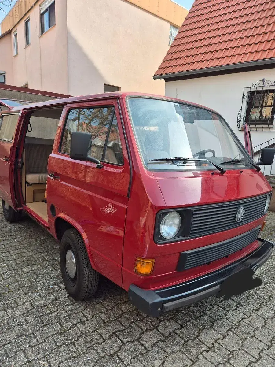 Gebraucht VW Multivan 69 PS (50 kW) 1989 Rot Van / Kleinbus