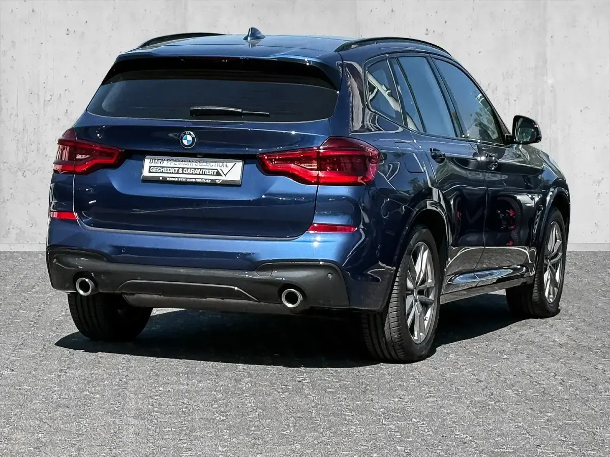 Gebraucht BMW X3 Performance 184 PS (135 kW) 2020 Blau SUV