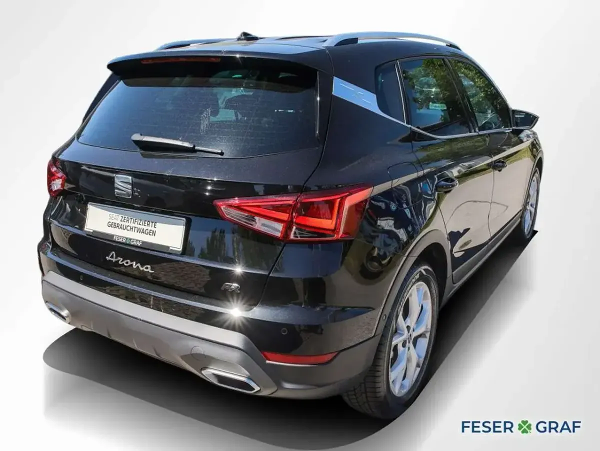 Gebraucht Seat Arona FR 150 PS (110 kW) 2025 Midnight schwarz metallic SUV