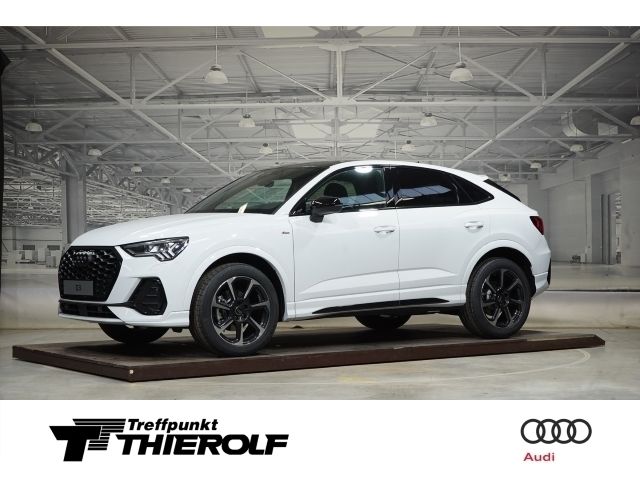 Weiß Gebraucht 2022 Audi Q3 Sportback S-Line SUV | 49.880 € - Bild 1/4