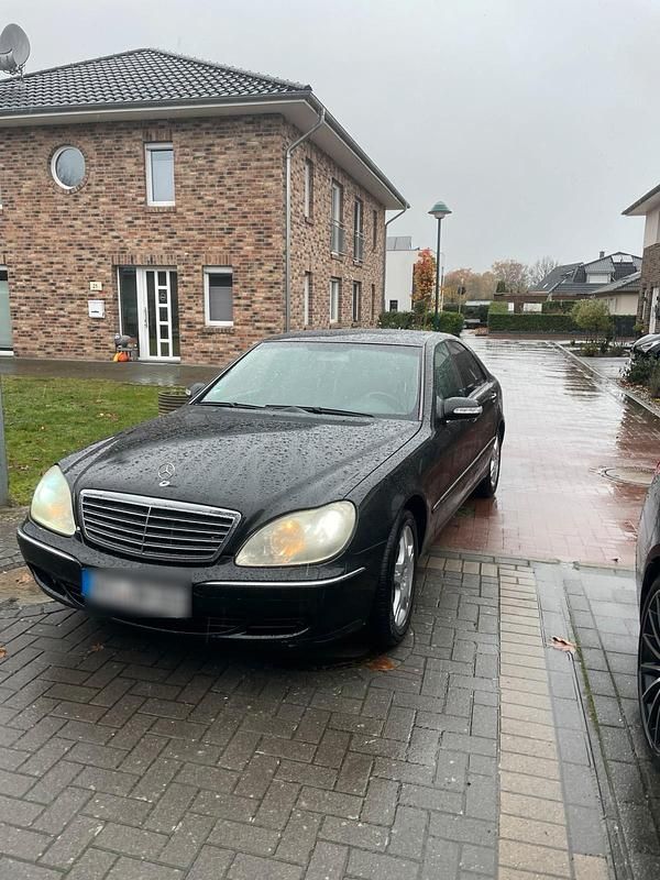 Schwarz Gebraucht 2005 Mercedes S320 Limousine | 3.200 € (Teuer) - Bild 1/4