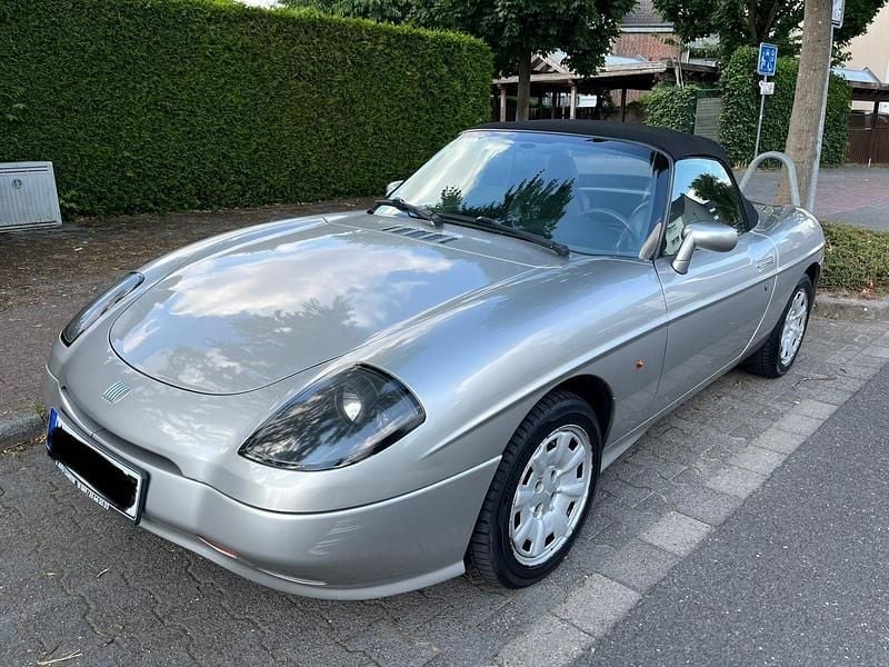 Silber Gebraucht 2000 Fiat Barchetta Cabrio | 3.999 € (Superpreis) - Bild 1/4