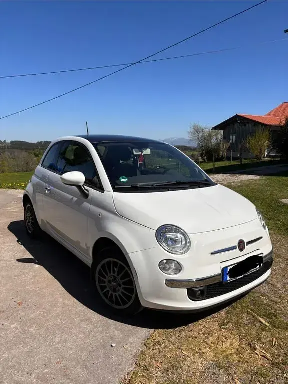 Gebraucht Fiat 500 Lounge 69 PS (50 kW) 2014 Silber Kleinwagen