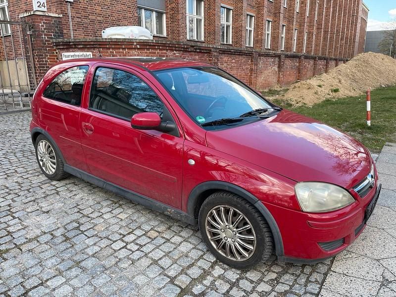 Gebraucht Opel Corsa Basis 80 PS (58 kW) 2005 Rot Kleinwagen